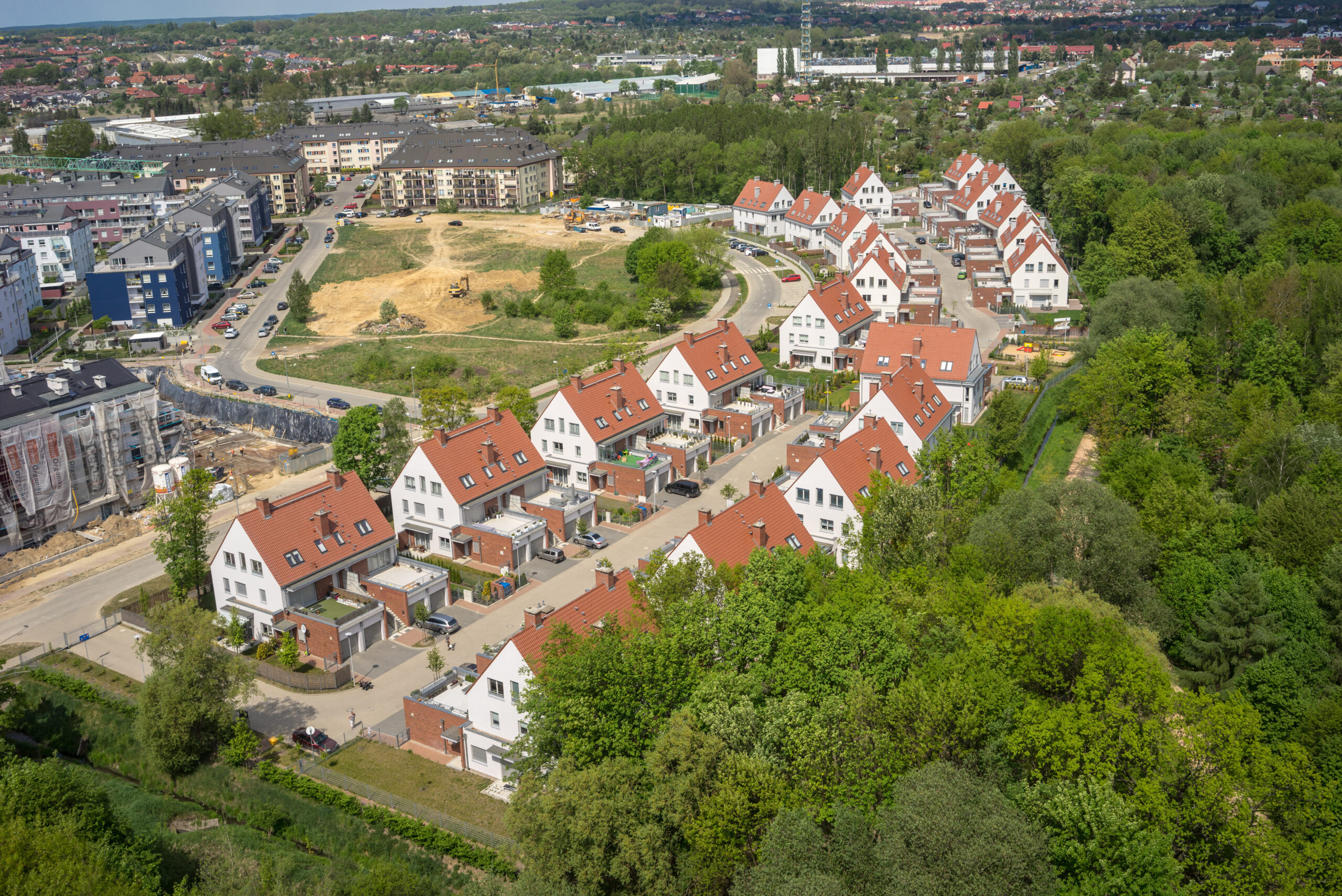 Przygodna Park - widok z lotu ptaka